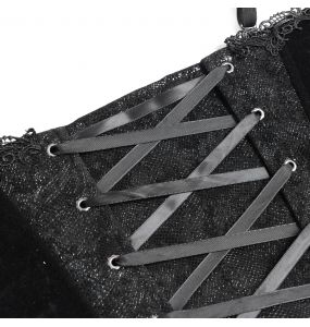 Corset 'Guinevere' Noir