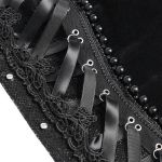 Corset 'Guinevere' Noir