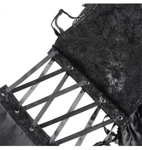 Corset 'Guinevere' Noir