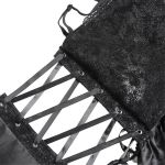 Corset 'Guinevere' Noir