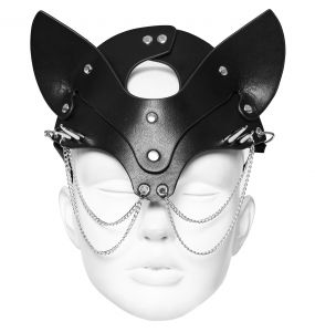 Black 'Punk Fox' Mask