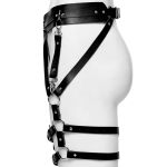 Harnais Taille et Cuisses 'Punk Fox' Noir