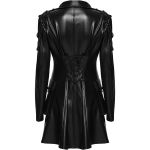 Veste 'Jezebel' en Simili Cuir Noir