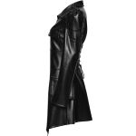 Veste 'Jezebel' en Simili Cuir Noir