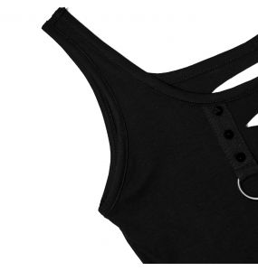 Black Sexy 'Gothic Decadent' Top