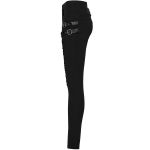 Legging Plissé 3D 'Punk Decadent' Noir