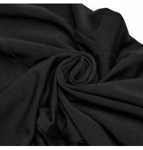 Legging Plissé 3D 'Punk Decadent' Noir