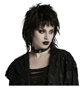 Choker 'Punk Rivet' Noir