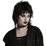 Choker 'Punk Rivet' Noir