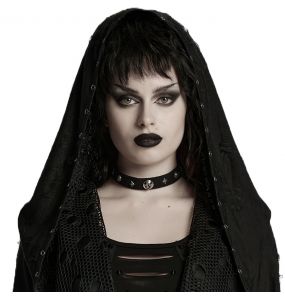Choker 'Punk Rivet' Noir