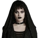 Choker 'Punk Rivet' Noir