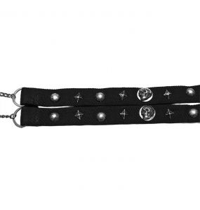 Choker 'Punk Rivet' Noir