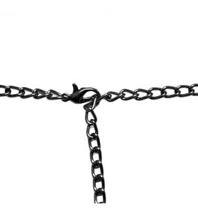 Choker 'Punk Rivet' Noir