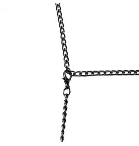 Choker 'Punk Rivet' Noir