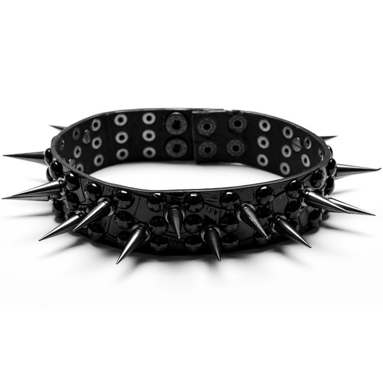 Choker 'Punk Fox' Noir