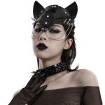 Choker 'Punk Fox' Noir