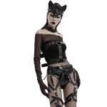 Choker 'Punk Fox' Noir