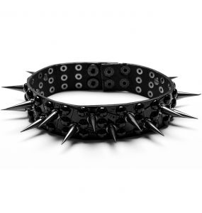 Choker 'Punk Fox' Noir