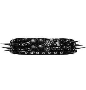 Choker 'Punk Fox' Noir