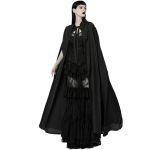 Longue Cape 'Naenia' Noire