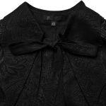 Longue Cape 'Naenia' Noire