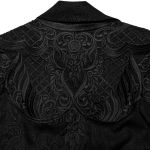 Longue Cape 'Naenia' Noire