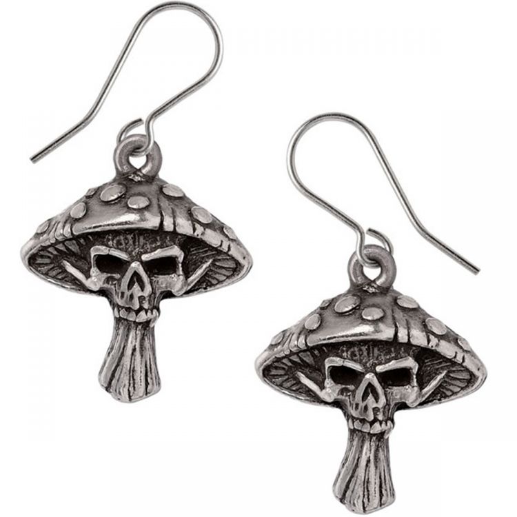 Boucles d'Oreilles 'Death Cap Mushroom'
