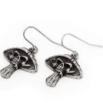Boucles d'Oreilles 'Death Cap Mushroom'