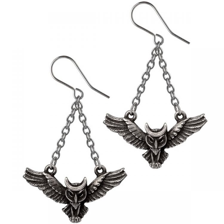 Boucles d'Oreilles 'Noctis Athena'