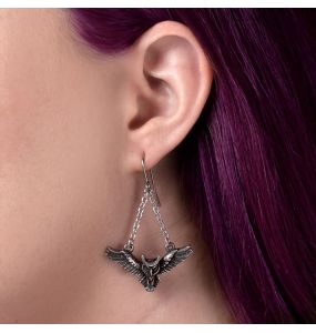 Boucles d'Oreilles 'Noctis Athena'