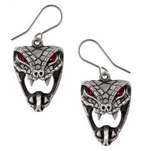 Boucles d'Oreilles 'Snake Bite (Naeddre)'