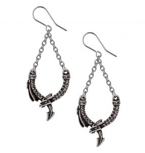 Boucles d'Oreilles 'Dragon's Lure Danglers'