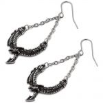 Boucles d'Oreilles 'Dragon's Lure Danglers'