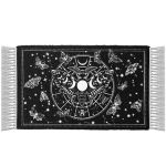 Tapis 'Lunar Moth' Noir