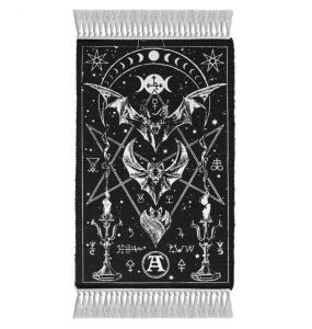 Black 'Evilution' Rug