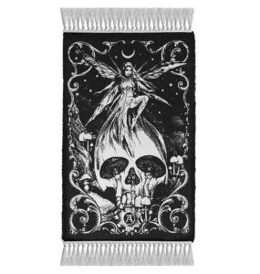 Black 'Forest Fairy' Rug