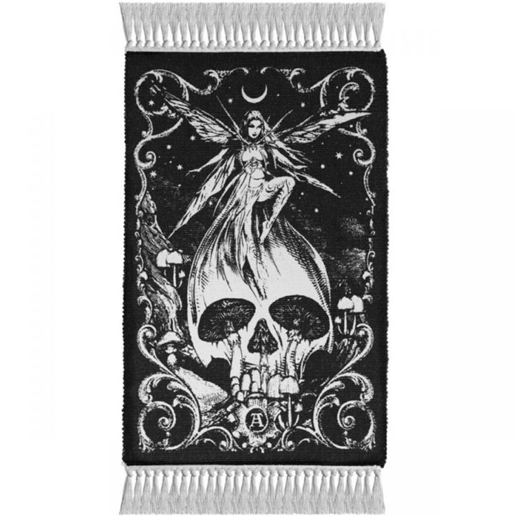 Tapis 'Forest Fairy' Noir