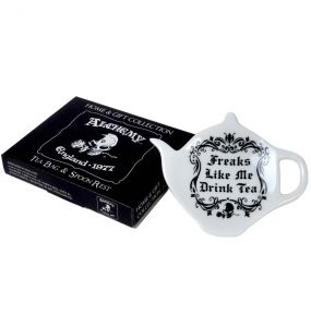 Ceramic Freaks Like Me Drink Tea Spoon Rest