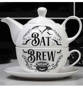 Service à Thé 'Bat Brew' en Porcelaine