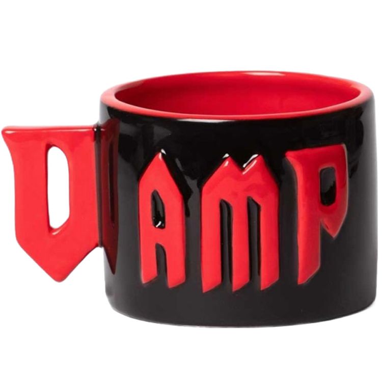 Porcelain 'Vamp Statement' Mug with "V" Handle Shaped
