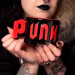 Mug 'Punk' en Porcelaine avec Anse en Forme de P