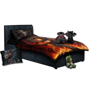 Single 'Dragonis' Bedding Set with Pillows