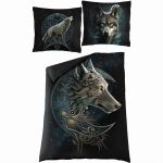 Single 'Forest Guardians' Bedding Set with Pillows