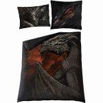 Double 'Dragonis' Bedding Set with Pillows