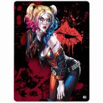 Couverture Polaire 'Harley Quinn' Imprimée Recto-Verso