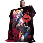 Couverture Polaire 'Harley Quinn' Imprimée Recto-Verso