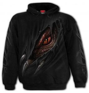 Sweat à Capuche pour Enfants 'Breaking Out' Noir