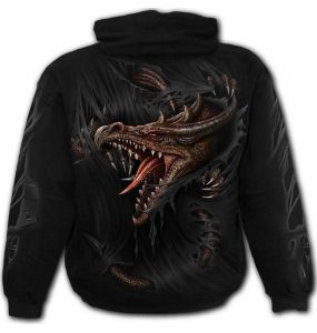 Sweat à Capuche pour Enfants 'Breaking Out' Noir