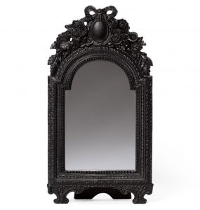 Miroir 'Victoriana' Noir