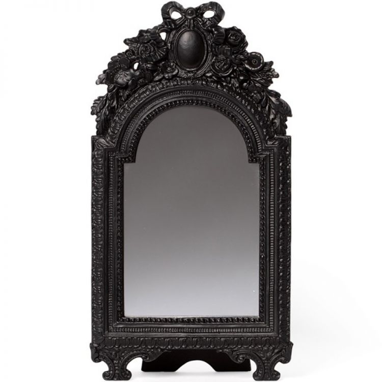 Miroir 'Victoriana' Noir